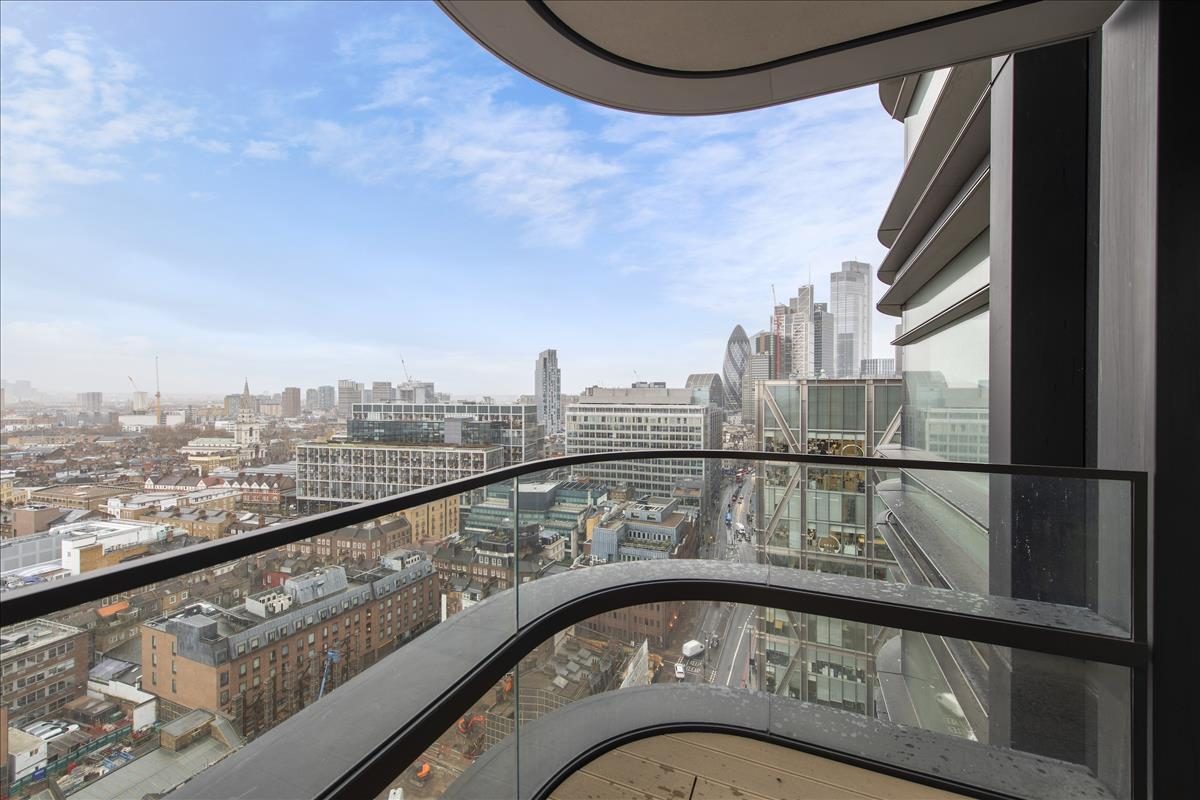 Balcony with a view featured in a property reel